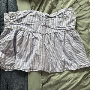 Striped Blue and White Lucky Brand Tank top